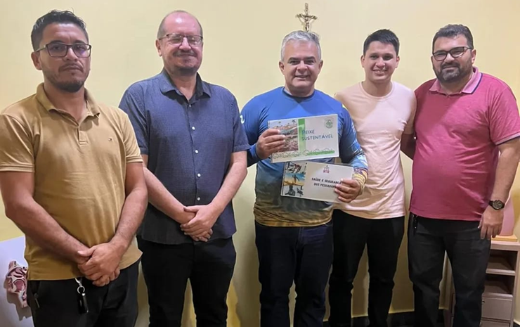 LAPEN, laboratório de pesca e navegação do IECOS/UFPA, participa de reunião com a Prefeitura de Bragança-PA