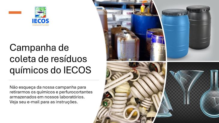 Campanha de Coleta de Resíduos Químicos do IECOS